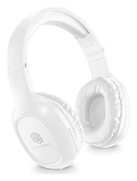 Music Sound Ασύρματα/Ενσύρματα Over Ear Ακουστικά με 8 ώρες Λειτουργίας Λευκά Cellular Line