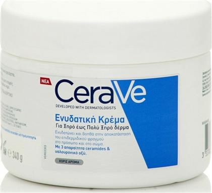 CeraVe Moisturising Ενυδατική Κρέμα Σώματος με Υαλουρονικό Οξύ για Ξηρές Επιδερμίδες 340ml από το Pharm24