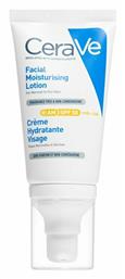 AM Moisturising SPF50 Αντηλιακή Κρέμα CeraVe