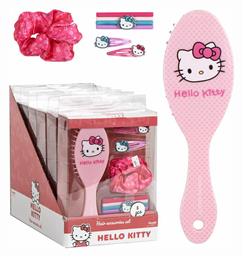Παιδική Βούρτσα Μαλλιών Σετ Hello Kitty Ροζ Cerda