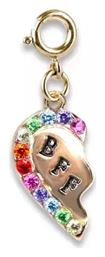 Παιχνίδι Κόσμημα Gold BFF Broken Heart Charm Charm Ιt