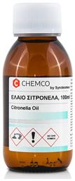 Citronella Oil Λάδι Σιτρονέλας 100ml Chemco