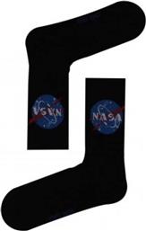 Chetic NASA 51244 Ανδρικές Κάλτσες με Σχέδια Μαύρες