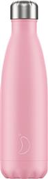 Chilly's Pastel Edition Pink Μπουκάλι Θερμός 0.5lt από το Zakcret Sports