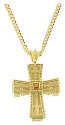 Χρυσός Βυζαντινοί Σταυρός 18K - Eleftheriou