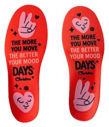 Move Your Mood Comfy Ανατομικοί Πάτοι Red 2τμχ Christou 1910