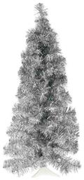 Χριστουγεννιάτικο Δέντρο Slim 75εκ. Ασημί - Iliadis
