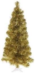 Χριστουγεννιάτικο Δέντρο Slim 75εκ. Χρυσό - Iliadis