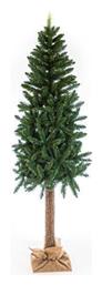Χριστουγεννιάτικο Δέντρο Τεργέστη με Ξύλινο Κορμό - Eurolamp