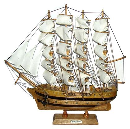 Χριστουγεννιάτικο Ιστιοπλοϊκό 50x45cm - HOMie