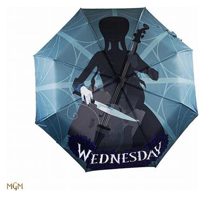 Wednesday With Cello Ομπρέλα Βροχής Μπλε Cinereplicas
