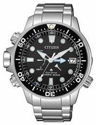 Promaster Aqualand Ρολόι Eco - Drive με Ένδειξη Ημερομηνίας Citizen