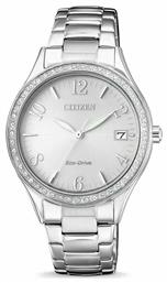 Ρολόι Μπαταρίας με Μεταλλικό Μπρασελέ Citizen