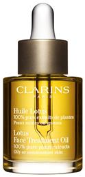 Clarins Λάδι Προσώπου για Ενυδάτωση & Αντιγήρανση Lotus 30ml