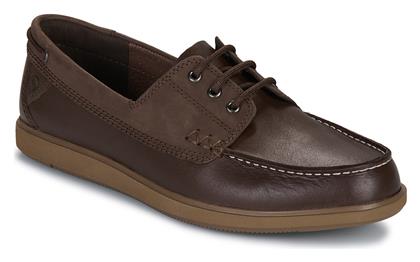 Ανδρικά Boat Shoes σε Καφέ Χρώμα Clarks