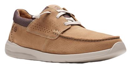 Ανδρικά Μοκασίνια σε Καφέ Χρώμα Clarks