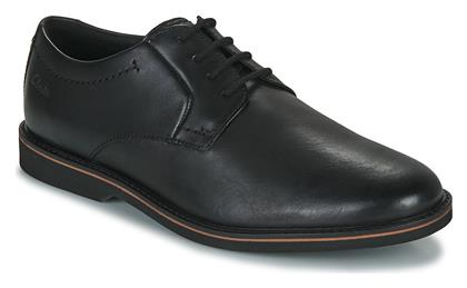 Atticus Ανδρικά Casual Παπούτσια Μαύρα Clarks