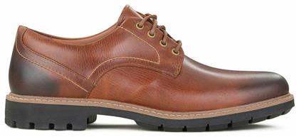 Batcombe Hall Δερμάτινα Ανδρικά Casual Παπούτσια Dark Tan Clarks