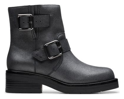 Buckle Μποτάκια Μαύρα Clarks