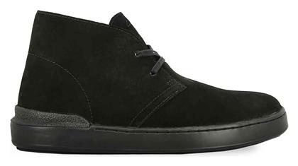 Courtlite Dbt Suede Μαύρα Ανδρικά Μποτάκια Clarks