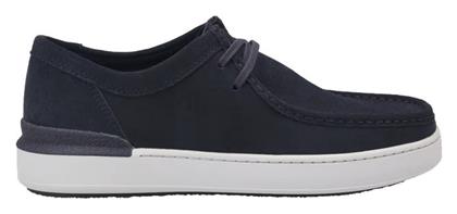 Courtlite Suede Ανδρικά Casual Παπούτσια Μπλε Clarks