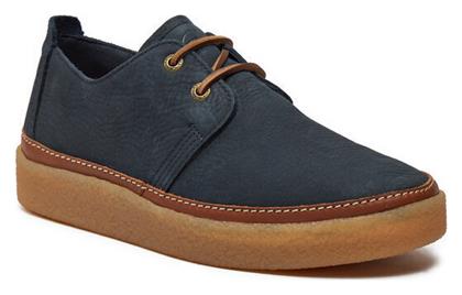 Δερμάτινα Ανδρικά Casual Παπούτσια Μπλε Clarks