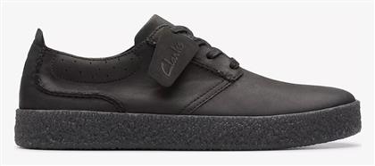 Δερμάτινα Ανδρικά Casual Παπούτσια Μαύρα Clarks
