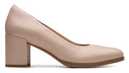 Δερμάτινες Γόβες Μπεζ Clarks
