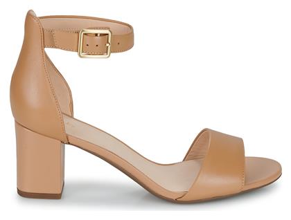 Deva Mae Γυναικεία Πέδιλα σε Μπεζ Χρώμα Clarks
