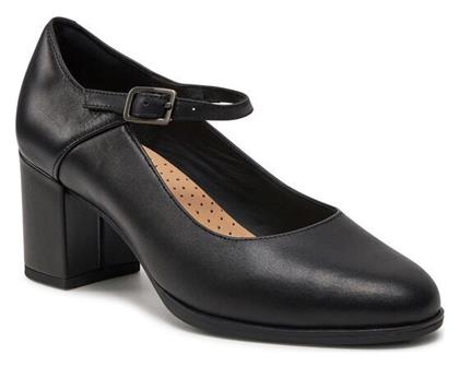 Freva55 Δερμάτινες Γόβες με Λουράκι Clarks