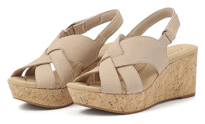 Καλοκαιρινές Γυναικείες Πλατφόρμες Ροζ Clarks