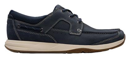 Lace Ανδρικά Μοκασίνια σε Μπλε Χρώμα Clarks