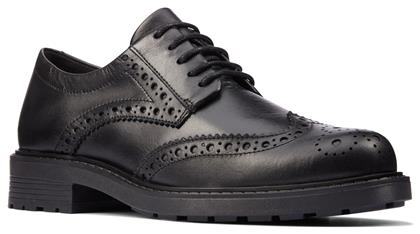 Orinoco2 Δερμάτινα Γυναικεία Derby σε Χρώμα Clarks