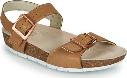 Παιδικά Πέδιλα River Sand Tan Ανατομικά Ταμπά Clarks