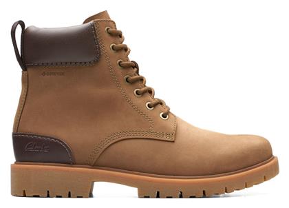Rossdale Hi GTX Μποτάκια Casual Μπεζ 26173499 Clarks