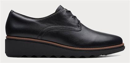 Sharon Δερμάτινα Γυναικεία Oxfords σε Χρώμα Clarks