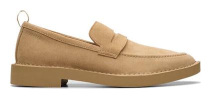 Suede Ανδρικά Casual Παπούτσια Μπεζ Clarks