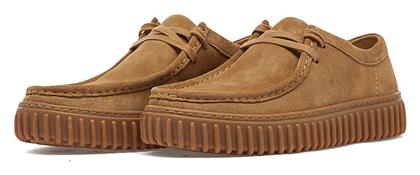 Suede Ανδρικά Μοκασίνια σε Μπεζ Χρώμα Clarks