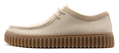 Suede Ανδρικά Μοκασίνια σε Μπεζ Χρώμα Clarks