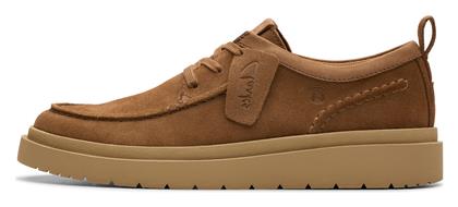 Suede Ανδρικά Μοκασίνια σε Καφέ Χρώμα Clarks