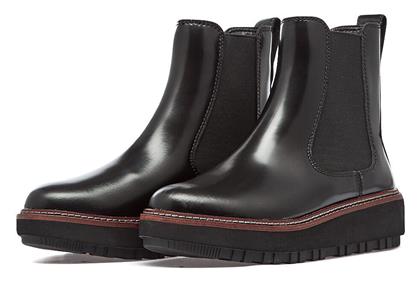 Up Γυναικεία Μποτάκια Μαύρα Clarks