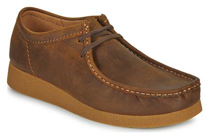 Wallabee Ανδρικά Μοκασίνια σε Καφέ Χρώμα Clarks