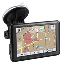 Συσκευή Πλοήγησης GPS με Οθόνη 5'' USB & Card Slot Clever