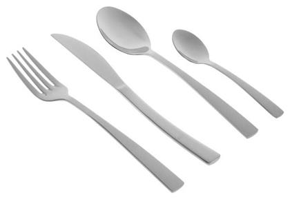 Σετ Μαχαιροπίρουνα Ασημί 24τμχ Click