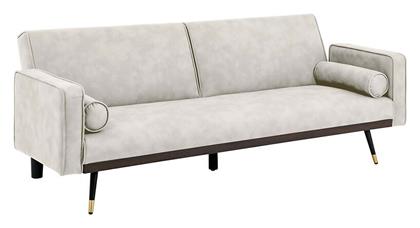 Click Τριθέσιος Καναπές Κρ��βάτι Υφασμάτινος 192x84x76εκ. Woodwell