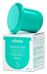 Sleeping Spa Overnight De-Stress Refill Ενυδατικό Balm Νυκτός 50ml Clinea