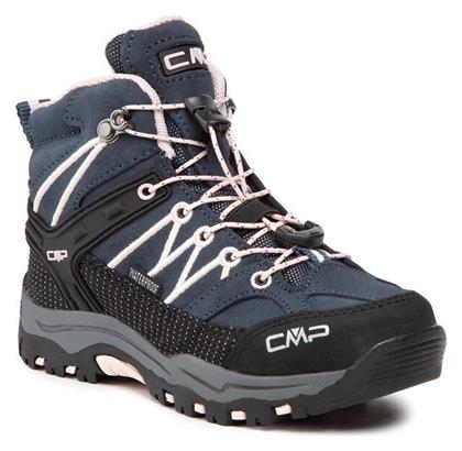 Παιδικά Μποτάκια Πεζοπορίας Rigel Mid Αδιάβροχα Navy Μπλε CMP