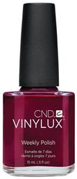 Vinylux Gloss Βερνίκι Νυχιών Μακράς Διαρκείας Κόκκινο Crimson Sash 15ml CND