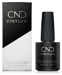 Vinylux Weekly Top Coat για Απλά Βερνίκια 15ml CND