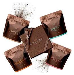 Luxury Coffee Scrub Box Scrub για το Πρόσωπο & το Σώμα (4x17ml) 70ml Cocosolis